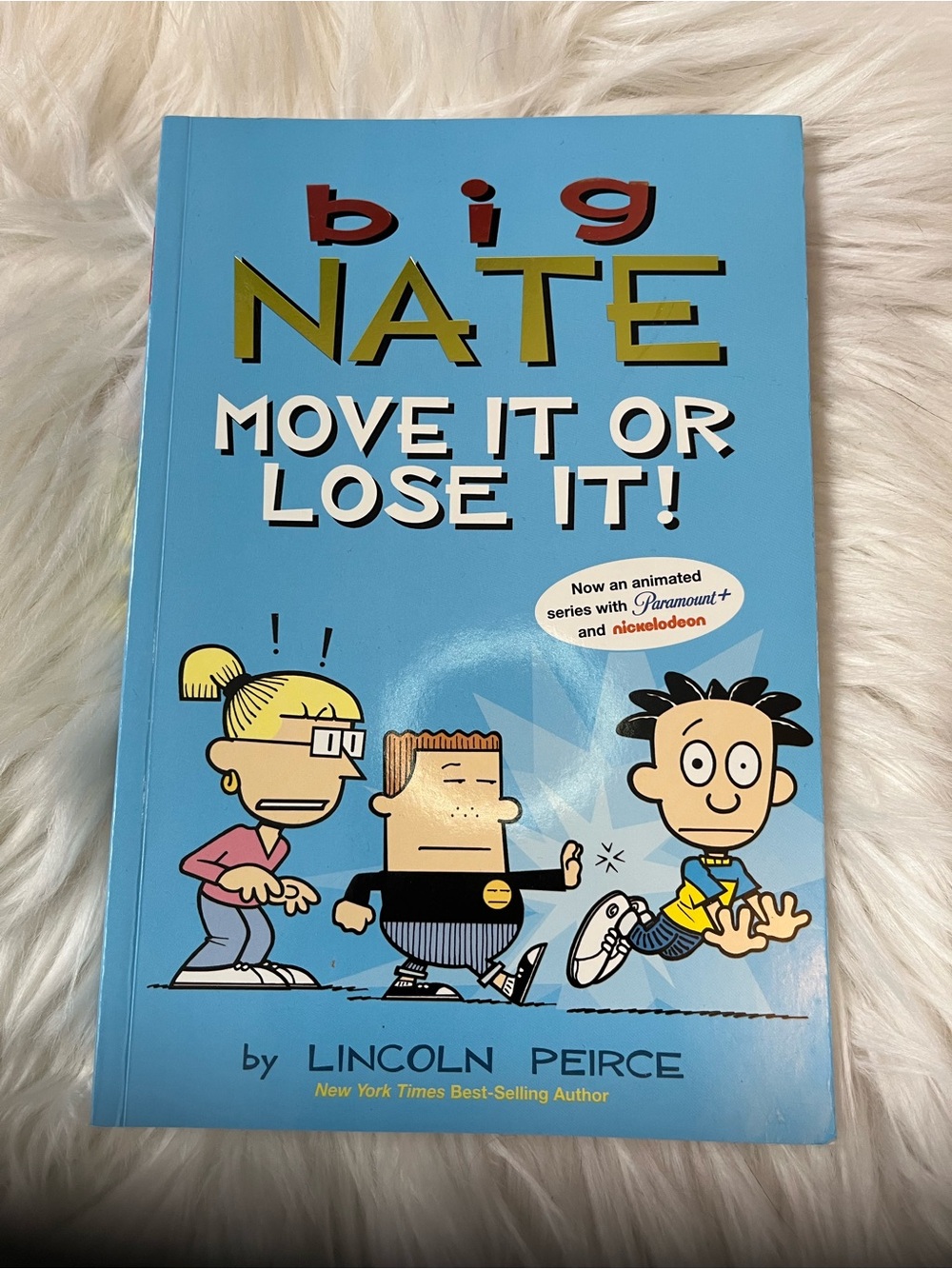 Big Nate: Move It or Lose It! - Blue Coffee Table Book